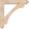 Ekena Millwork Legacy Arts and Crafts Smooth Bracket w/ Offset Brace, Douglas Fir, 7 1/2"W x 42"D x 42"H BKT0806X42X42LEC03SDF - alternate 2